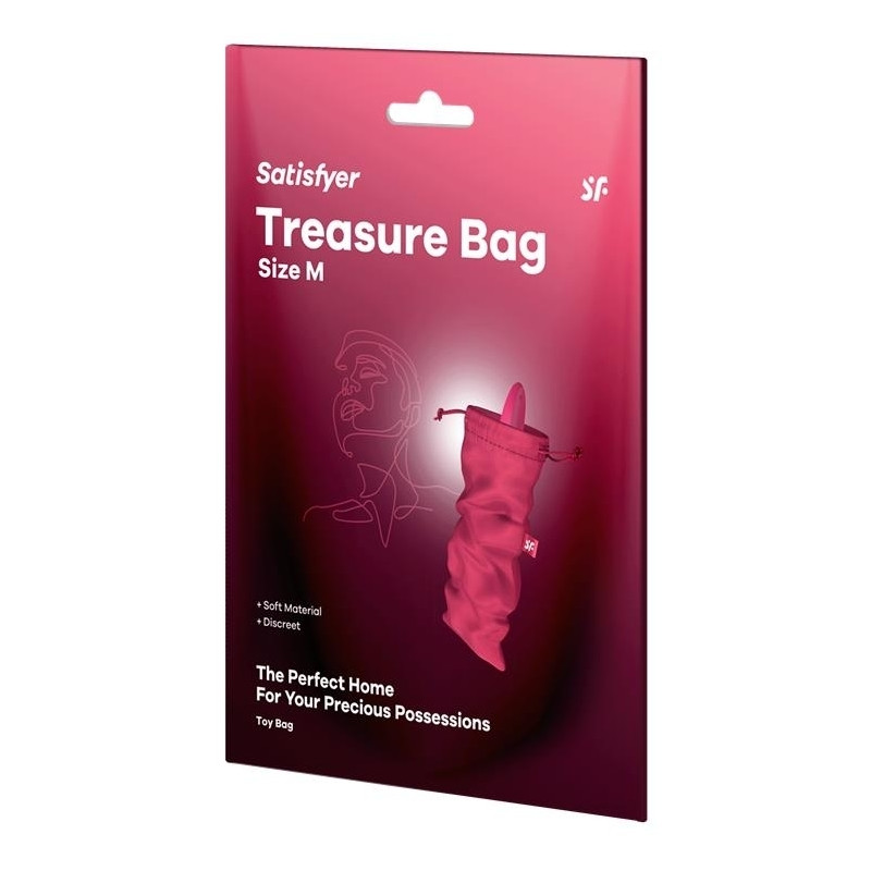 Satisfyer Pochette de Rangement TREASURE BAG M Rose